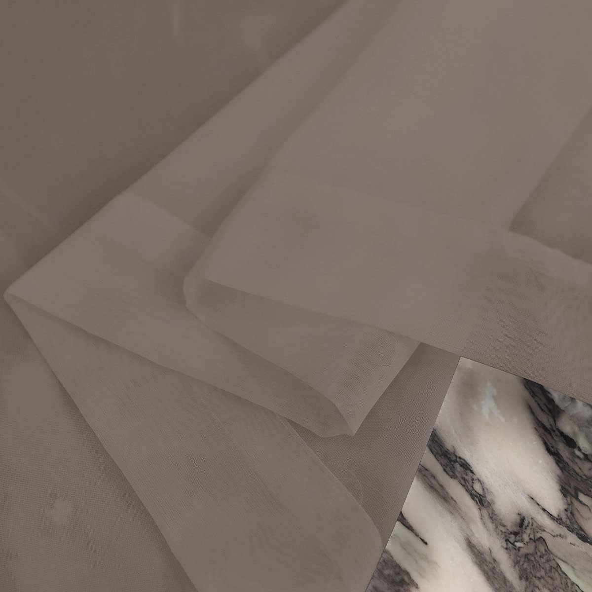 Window Light Grey Sheer Curtains 48 Inches Width 145 Inches Long 2 Panels Sheer Curtain Clear Curtains Basic Rod Pocket Panel for Home Living Room Bedroom Kids Room Yard Patio Parlor Sliding