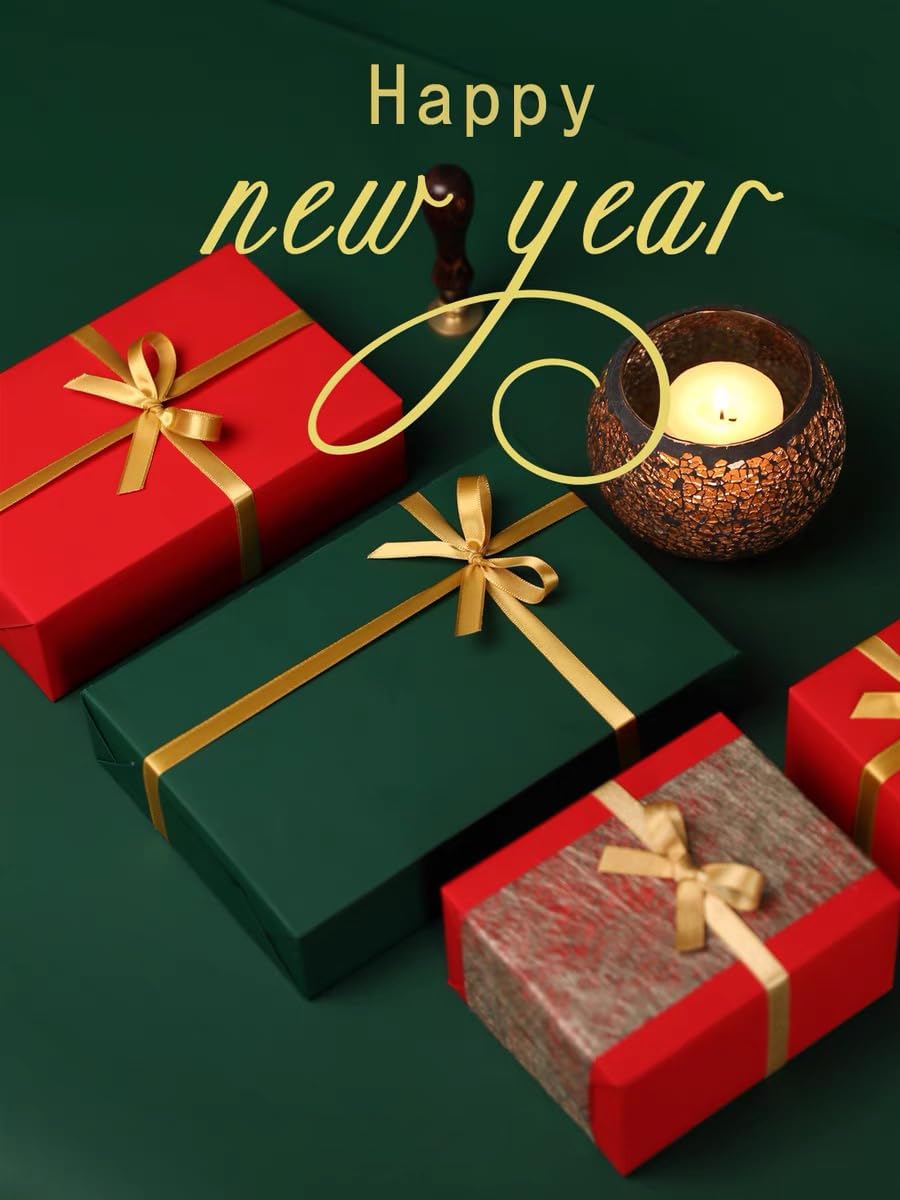 Vanhench Green Wrapping Paper 17.5" x 760" (63'), Solid Color Art Kraft Craft Paper for Bouquet Flower Crafts Packing Birthday Christmas Wrapping Poster Bulletin Board 80GSM 55LB