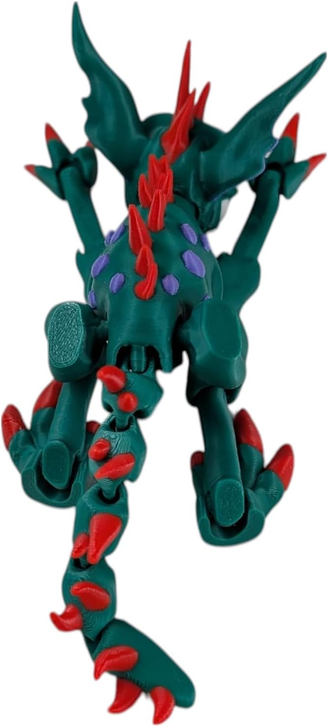 Articulated Chupa Cabra Figurine โ Mythical Beast Desk Fidget for Teens & Adults โ Stress Relief & Collectible โ 3D Printed in Canada