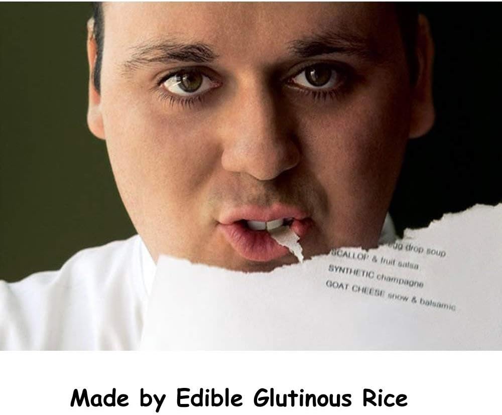 GEORLD Set of 36 Edible Fall Leaves Gold Leaf Cake Decorations, Party Cupcake Topper