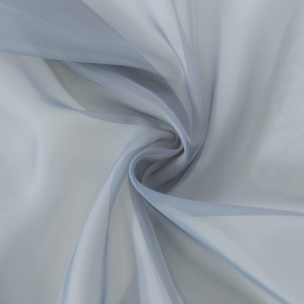 Window Light Gray Sheer Curtains 145 Inches Long 2 Panels Sheer Curtain Basic Rod Pocket Panel for Bedroom Children Living Room Yard Kitchen (Light Gray, 52" W x 145" L | 2 pcs)