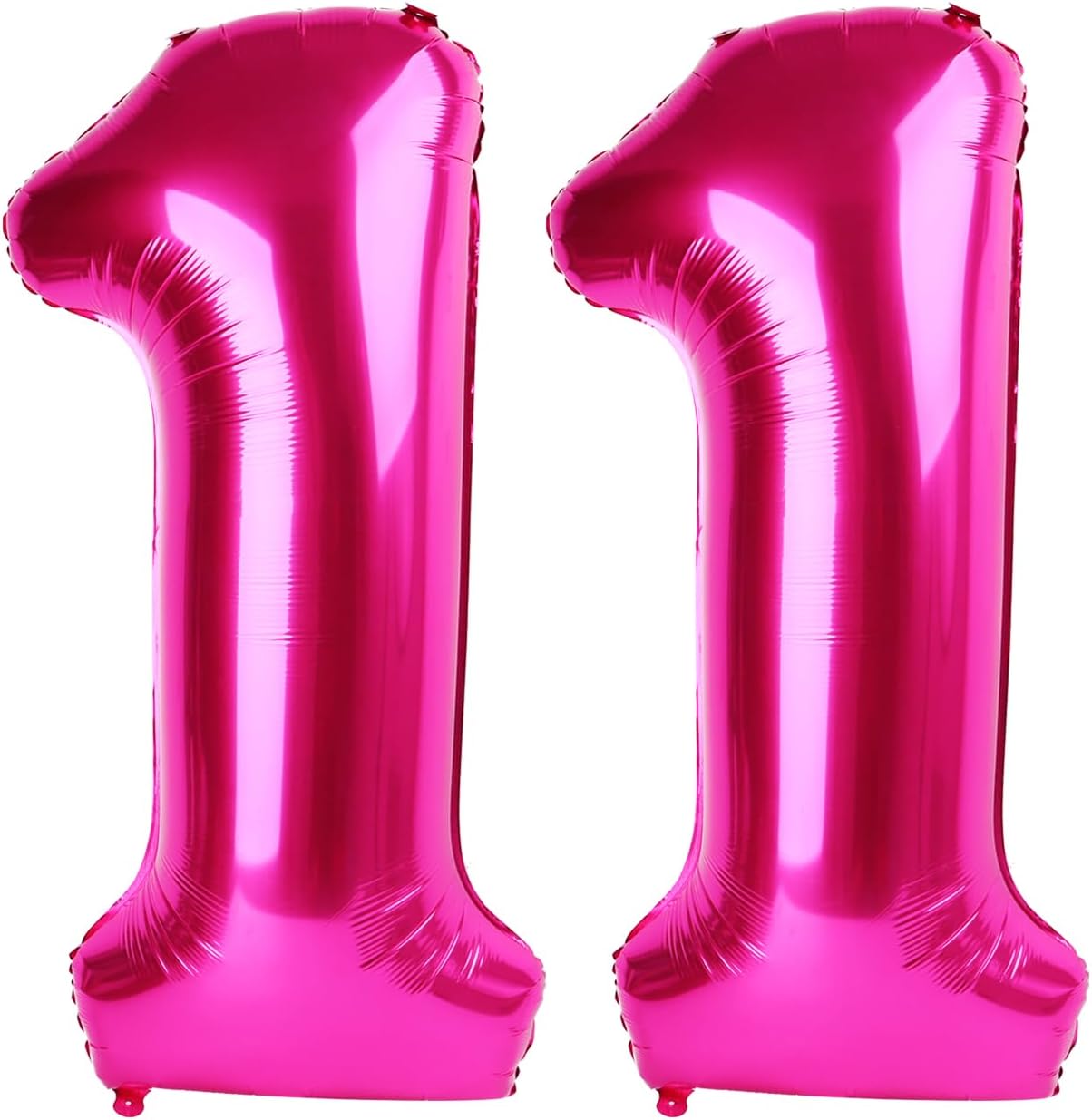 40 Inch Hot Pink 11 Number Balloon
