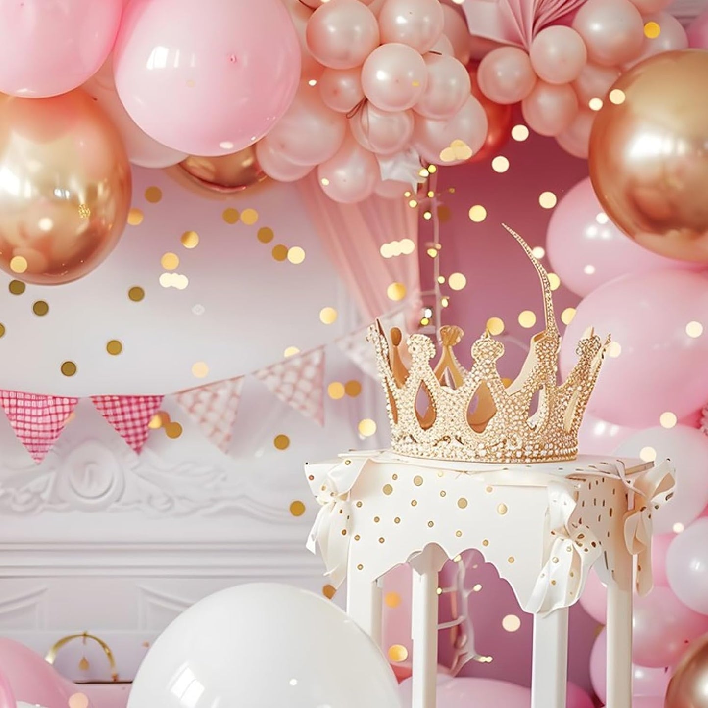 Balloon Arch Strip 10 Rolls 164 Feet Double Hole Tape Strip Balloon Decorating Arch Garland Strips Kit for Wedding Birthday Christmas Valentines Party