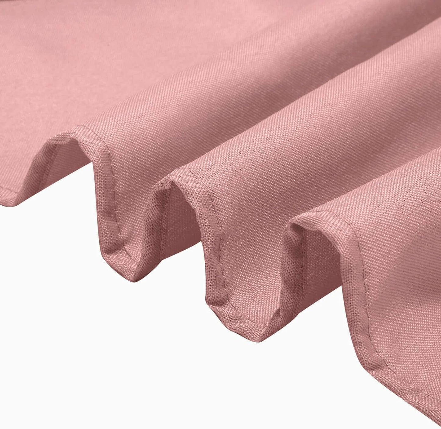 Efavormart 90" Dusty Rose Wholesale Linens Polyester Square Linen Tablecloth for Kitchen Dining Catering Wedding Birthday Party Events