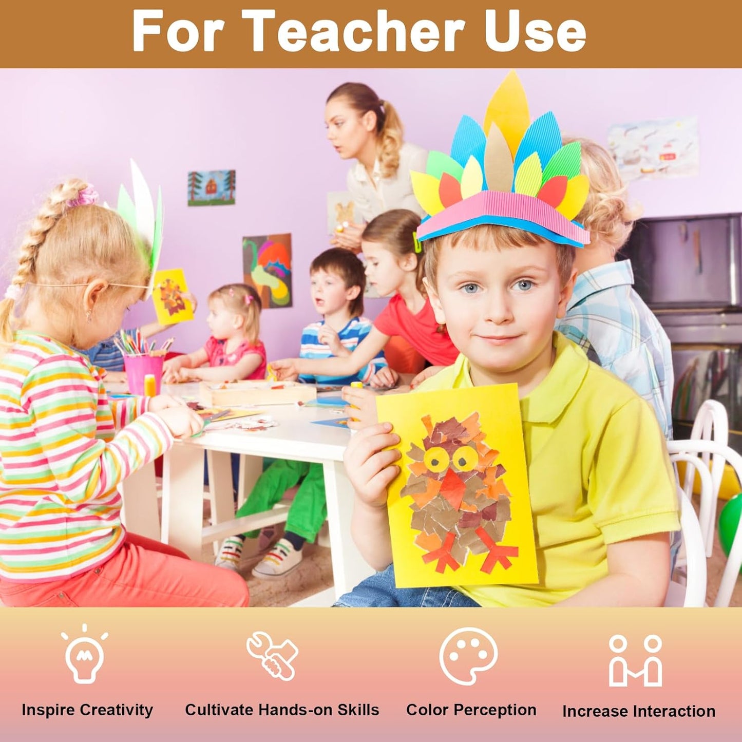 120 Sheets Brown Cardstock 8.5 x 11 Kraft Paper, 92lb Thick Printer Paper Card Stock for Greeting Cards, Stationery, Wrapper, Office Printing, Crafts, Invitations