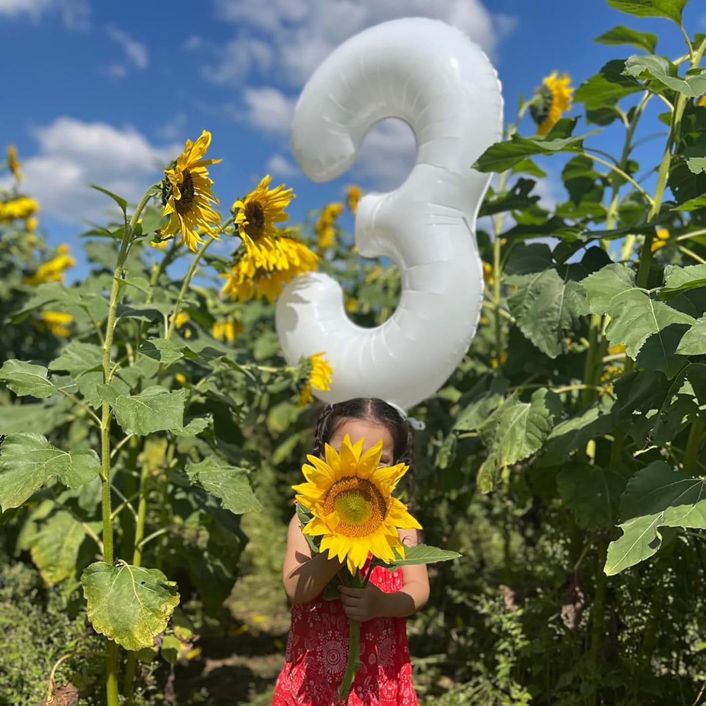 40 Balloons White, Giant Number 4 & 0 Helium Foil Balloon for Women 40th Birthday Decor, 40 Inch Self Inflating Mylar Number 40 Balloon for Man Anniversary Party Globos De Numeros Decorations Supplies