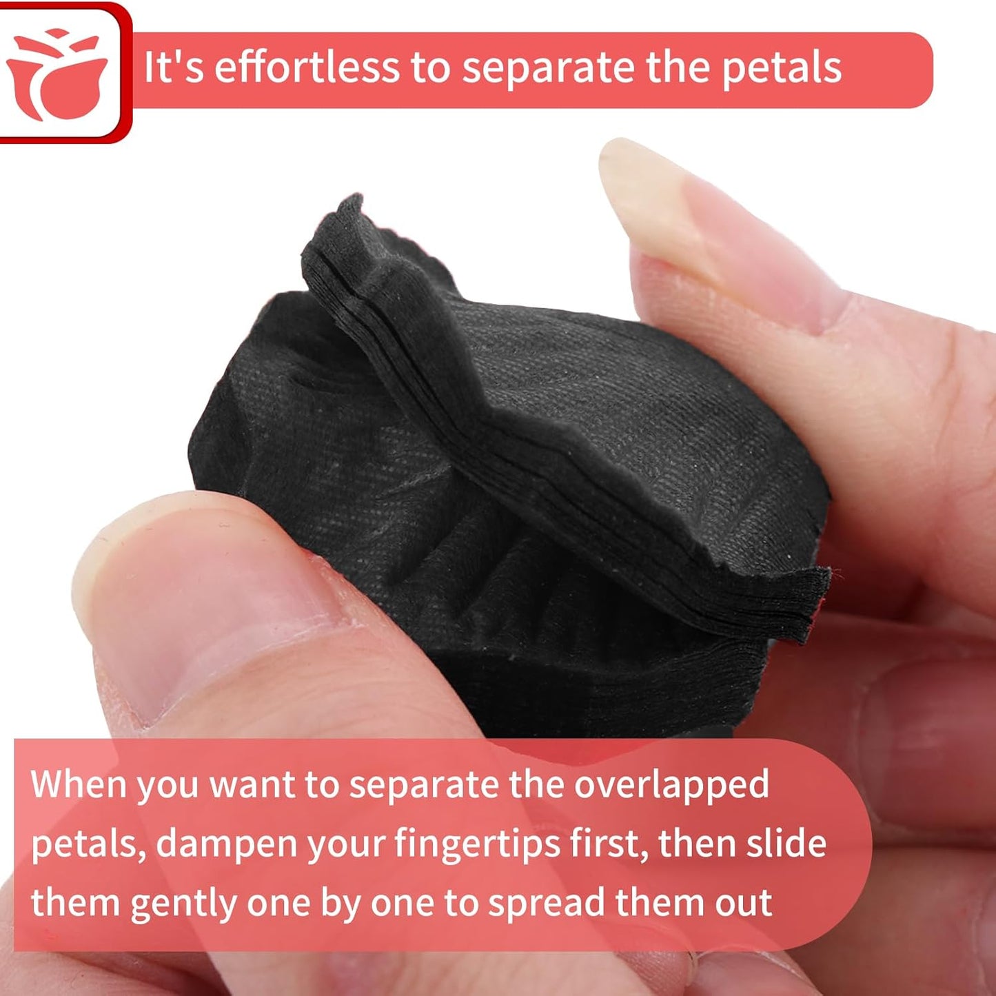 3300 PCS Artificial Fake Rose Petals,Flower Petals,Romantic Nightfor Her/Him Set,Wedding, Engagement, Party, in Bulk Flower Decorations(Black)