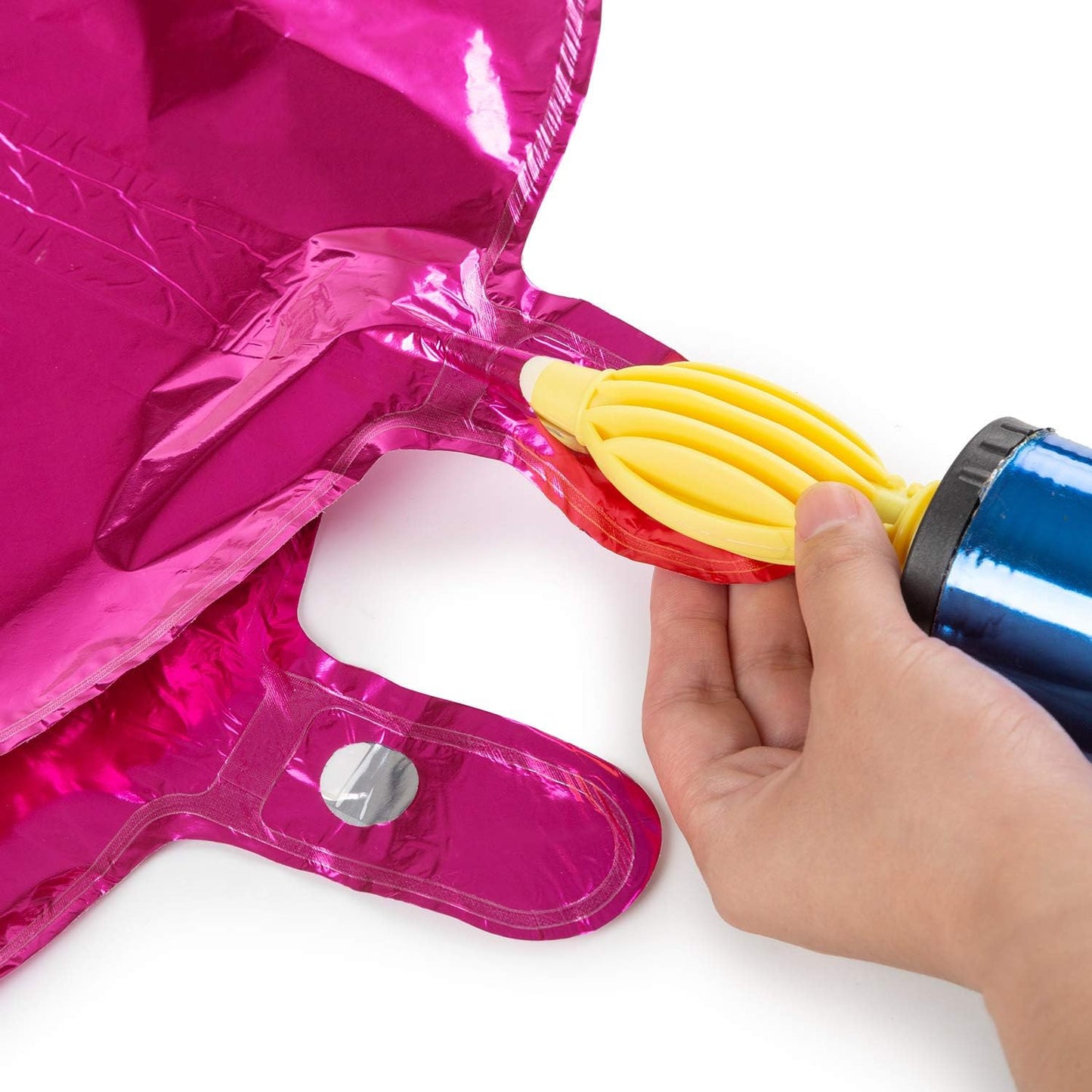 18" Red Round Shaped Foil Balloons Mylar Helium Balloons for Birthday Party Wedding Baby Shower Decorations, Pack of 20