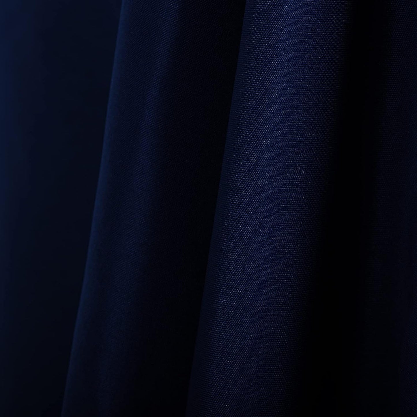 Ascoza 2pack 60x120 Inch Navy Rectangular Tablecloth 6 Feet Table Cloth in Polyester Fabric for Wedding/Banquet/Restaurant/Parties