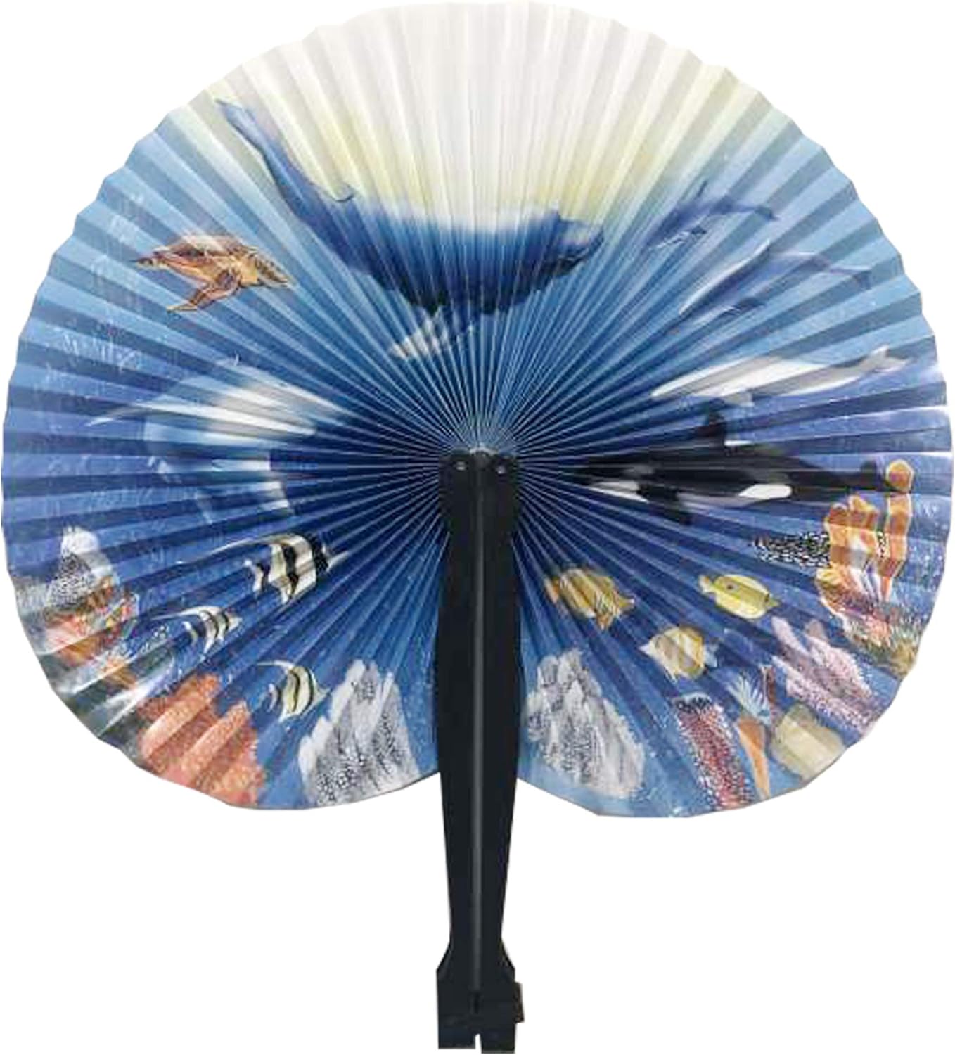 20 Pcs 10" Safari Print Animal Folding Paper Fan Bulk Assortment for Gifts,Weddings, Festival, Birthday, Summer,Party Favors,School Cultural Shows