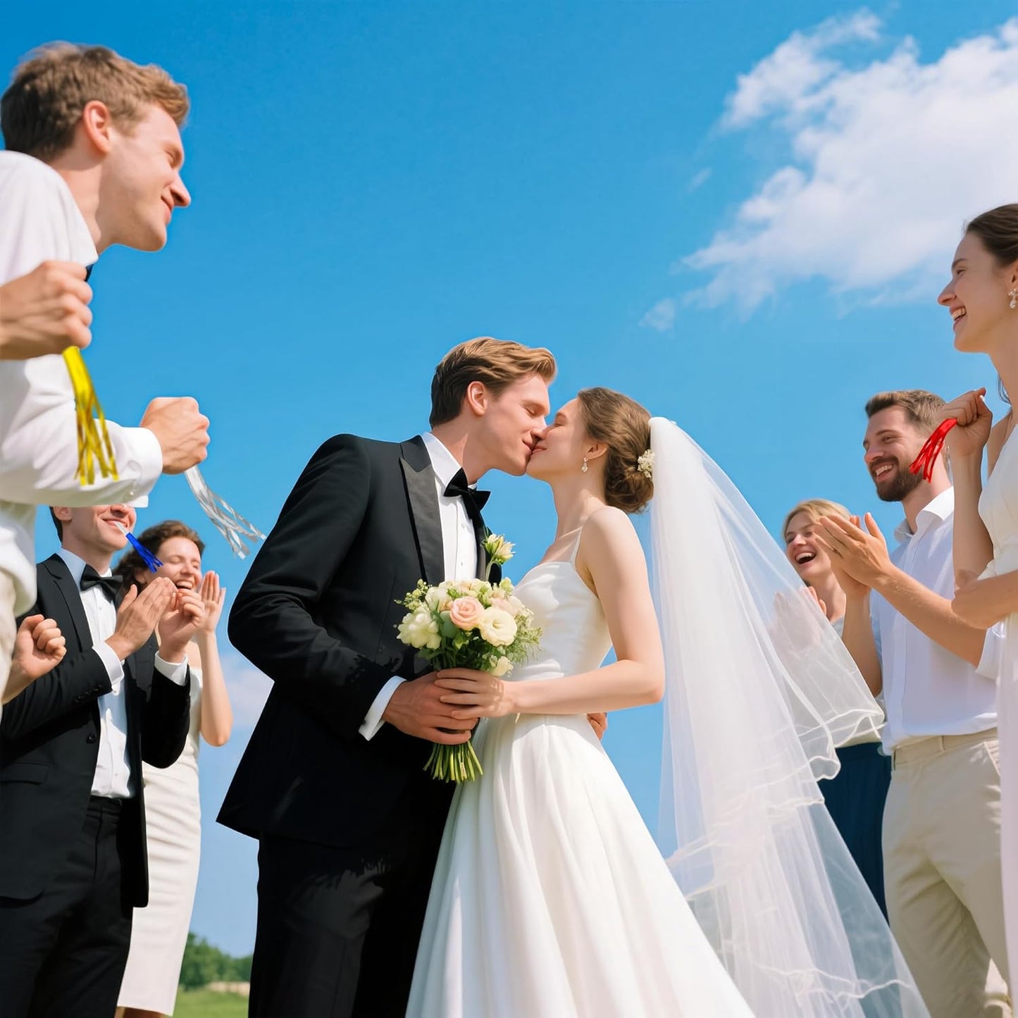 24 PC Multi Party Blowers for Adults Party Horns Birthday Blowers Noisemakers Blowouts Whistles Metallic Fringed Party Blower for Birthday Sporting Events Graduation