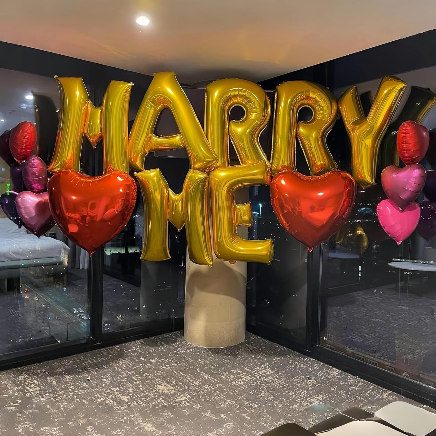 Custom Letters Balloon Gold, Large Helium Alphabet Name Balloon T Decor, 40 Inch Self Inflating Mylar Letter Foil Word Customize Balloons for Girls Women Birthday Anniversary Party Decoration Supplies