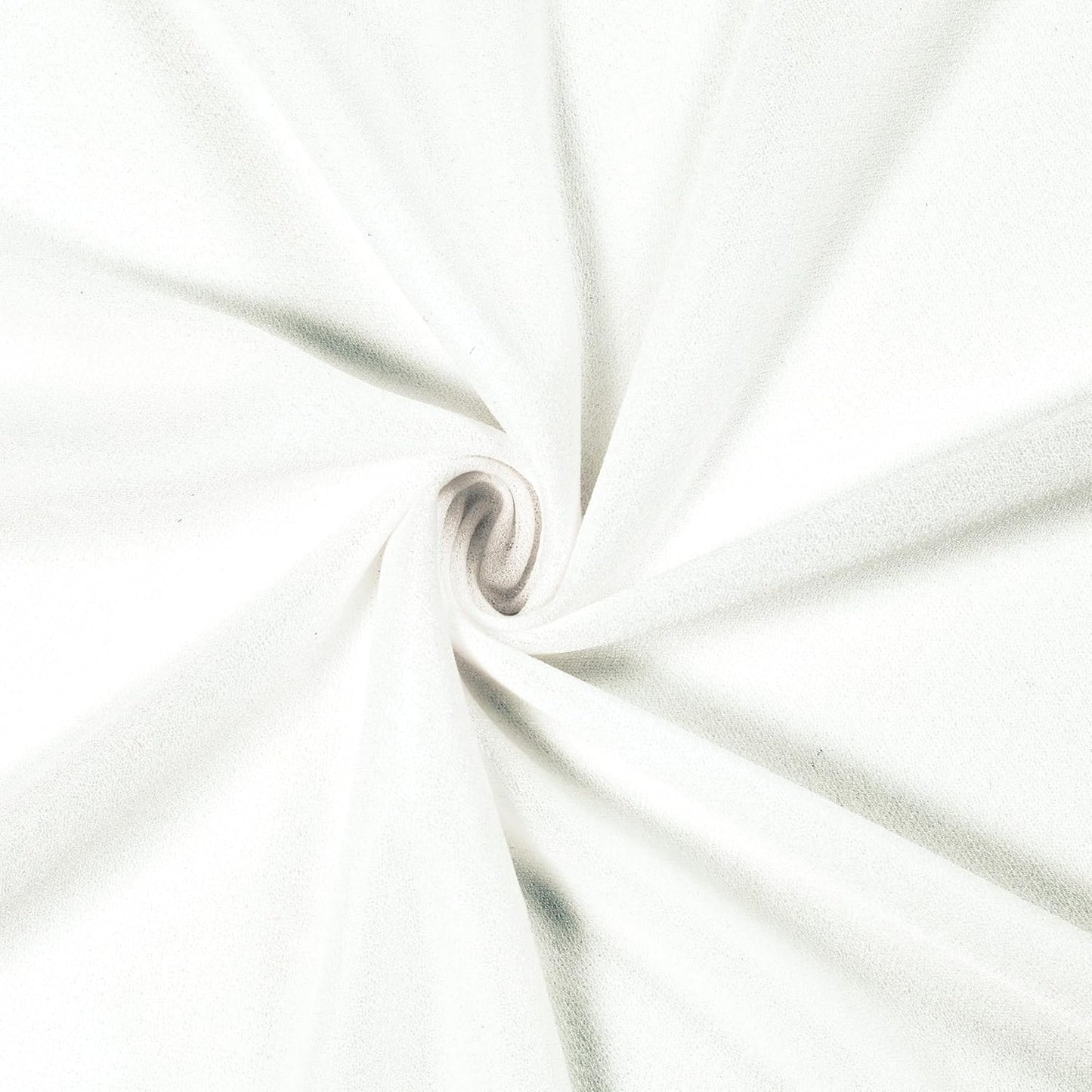 VDS Pack of 1 Panel (30 Inch X 100 Feet) Wedding Arch Draping Fabric Sheer Chiffon Fabric Drapery for Wedding Ceremony Reception Swag Backdrop Canopy Chuppah ARBO Altars Decoration (Ivory)