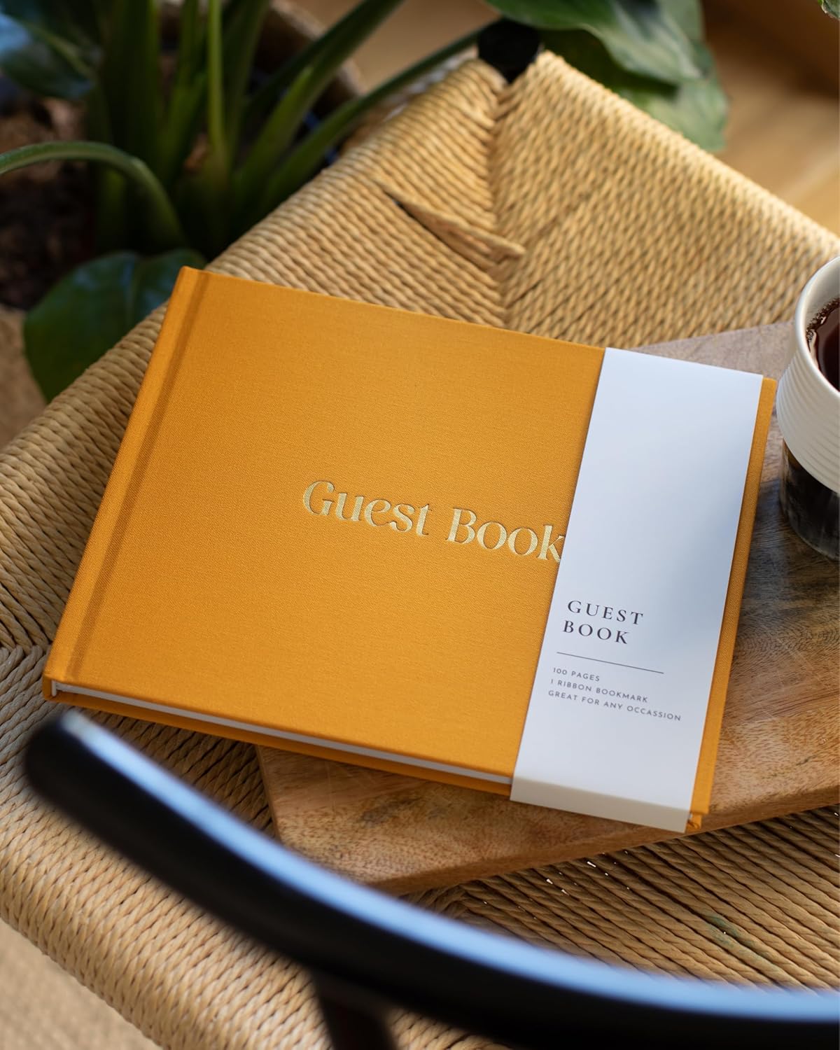 Lamare 2025 Graduation Guest Book – Elegant Guest Book for Party, Graduation, Baby Shower Guest Book & Polaroid Guest Book for Wedding