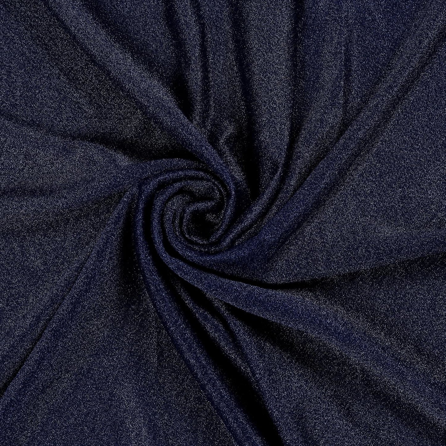 VDS Pack of 2 Panel (30 Inch X 20 Feet) Wedding Arch Draping Fabric Sheer Chiffon Fabric Drapery for Wedding Ceremony Reception Swag Backdrop Canopy Chuppah ARBO Altars Decoration (Navy Blue)
