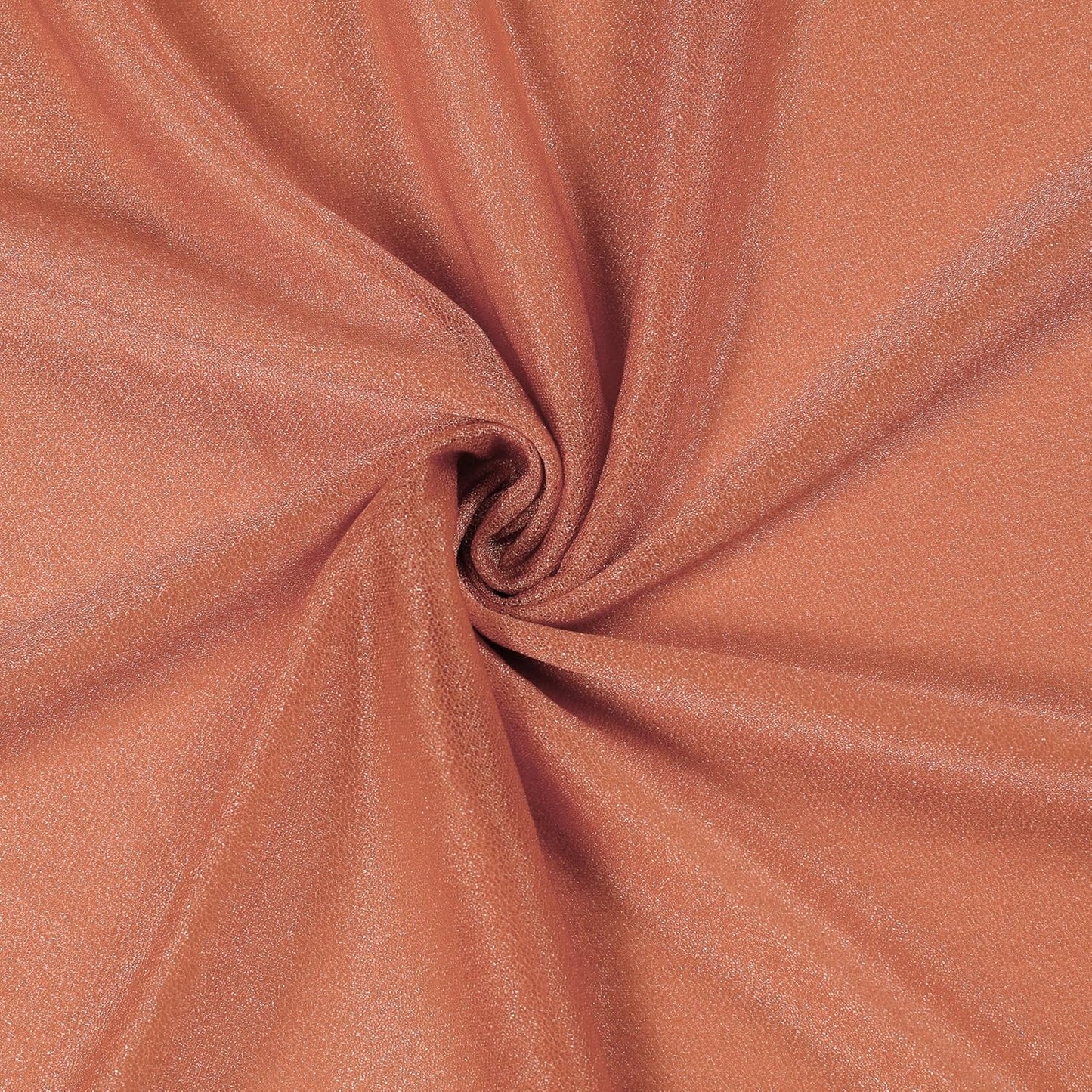 VDS Pack of 2 Panel (30 Inch X 30 Feet) Wedding Arch Draping Fabric Sheer Chiffon Fabric Drapery for Wedding Ceremony Reception Swag Backdrop Canopy Chuppah ARBO Altars Decoration (Coral Peach)