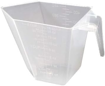 2 Cup (1 Pint | 16 Oz. | 500 mL) Scoop for Measuring Coffee, Pet Food, Grains, Protein, Spices and Other Dry Goods (Pack of 25)