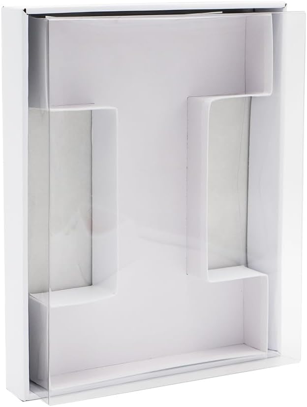 12" Fillable Cardboard Letter Charcuterie Gift Cupcake Box With Cover Sweets Packaging (I)