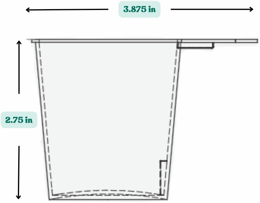 3/4 Cup (6 Oz. | 175 mL) Short Handle Scoop for Measuring Coffee, Pet Food, Grains, Protein, Spices and Other Dry Goods (Pack of 10)