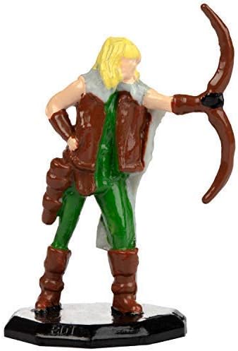 8 Painted Fantasy Bandit Mini Figures- All Unique Designs- 1" Hex-Sized Compatible with DND Dungeons and Dragons & Pathfinder and All RPG Tabletop Games