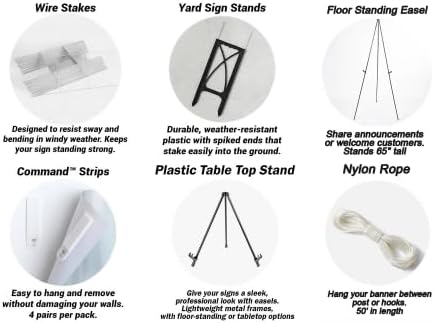 Wedding Welcome Sign, Elegant Eucalyptus Wedding Welcome Sign, 12" x 18" (Small), 27" (Medium), 36" (Large), Plastic, Modern, Pole Mount, Weather