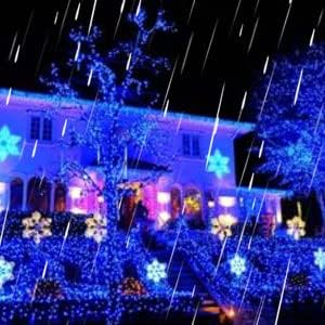 Dazzle Bright Fairy Lights Battery Operated, 20 FT 60 LED Silver Wire Waterproof Battery Operated String Lights, Christmas Decorations for Indoor Outdoor Bedroom Yard Decor, Blue