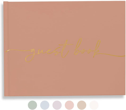 Lamare Wedding Guest Book – Polaroid Guest Book for Wedding Reception, Baby Shower, Birthday, Bridal Shower and Special Event Guestbook – A Stylish Sign in Book for Party - Blank Page