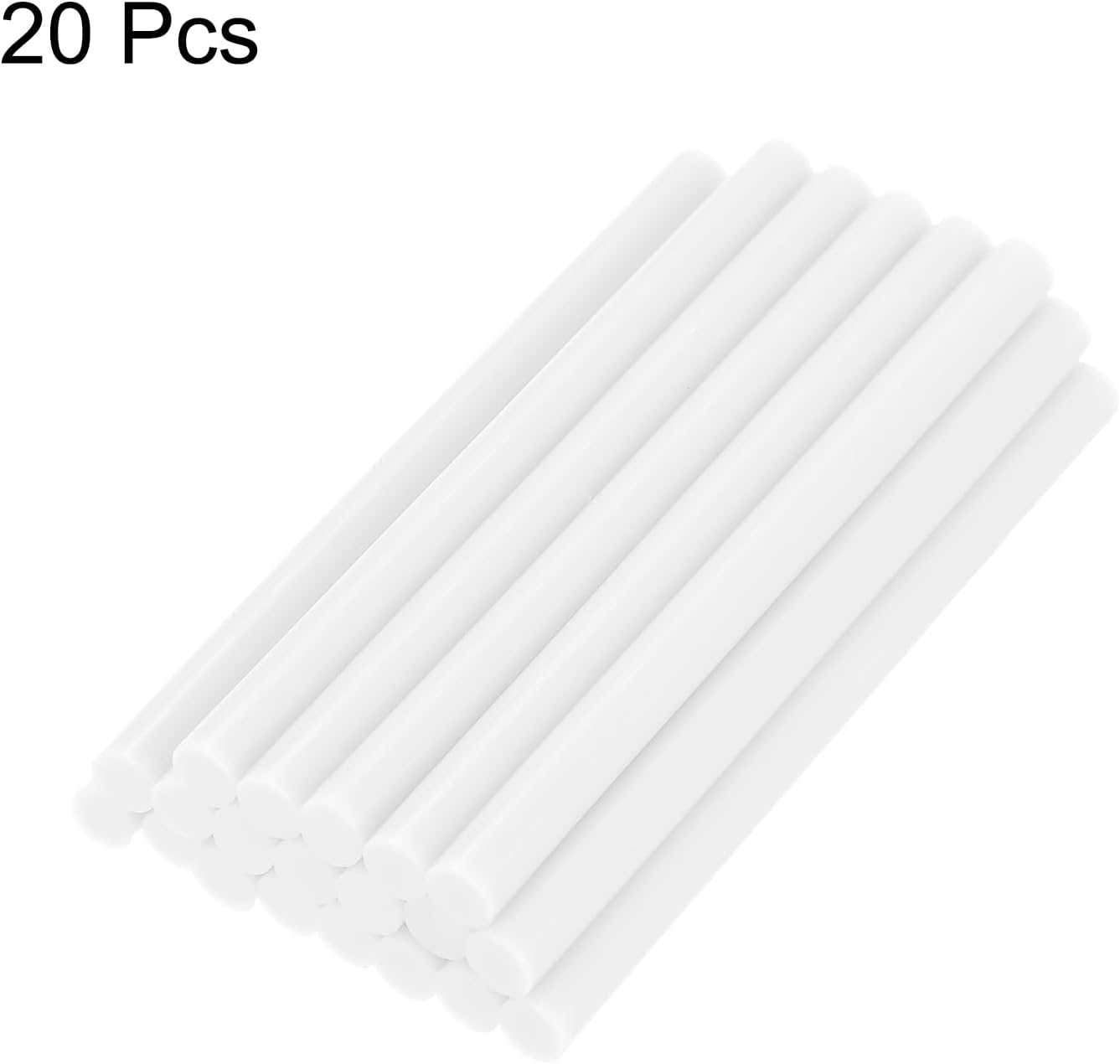 uxcell 20pcs Hot Glue Sticks for Glue Gun 11mm/0.43-inch x 4-inch Mini Hot Melt Adhesive Glue Stick Cream