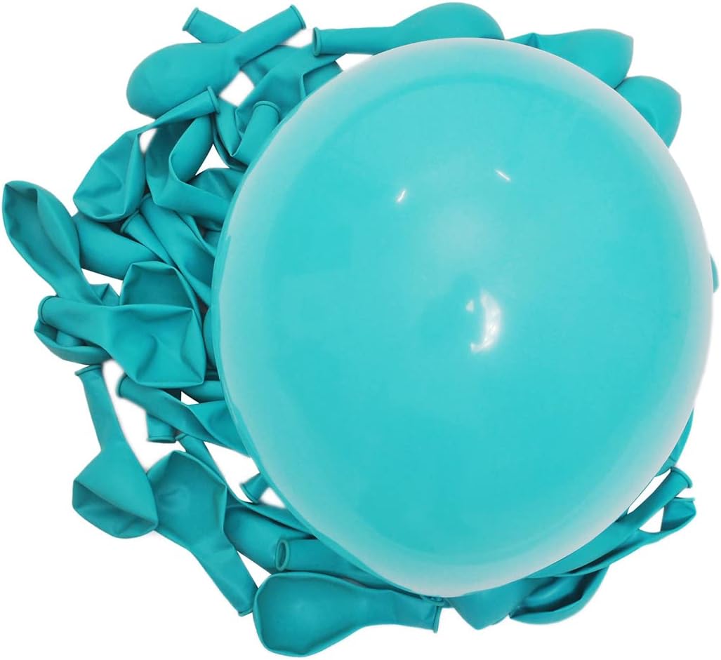 300 Pack Turquoise Teal Balloons 12 inch Turquoise Latex Balloon Bulk for Various Party Events Decorations