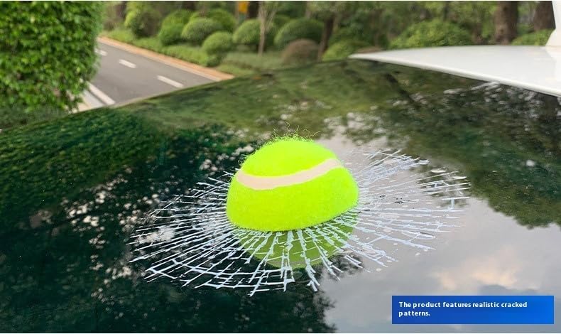 Car 3D elf Ball car Sticker, car Window Funny Creative Decorative Sticker(18cmx18cmx3cm) (Basketball)