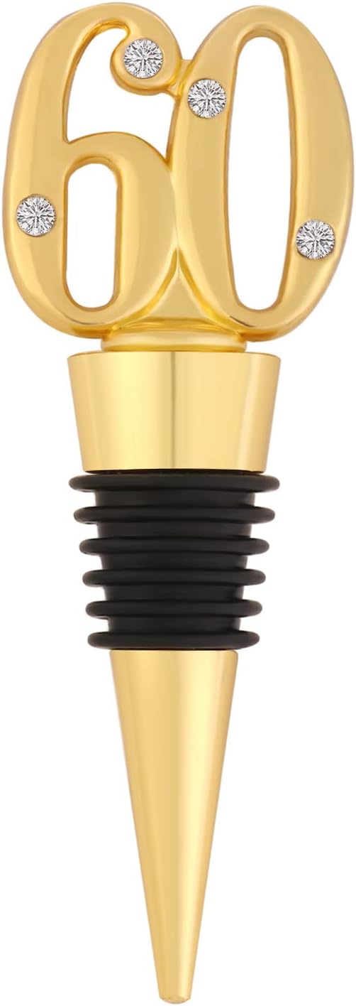 24 Pack 60 Birthday For Guests Wine Cork Beer Wine Cork champagne Bottle With Gift Box For Wedding Gift Party Favor Decoration