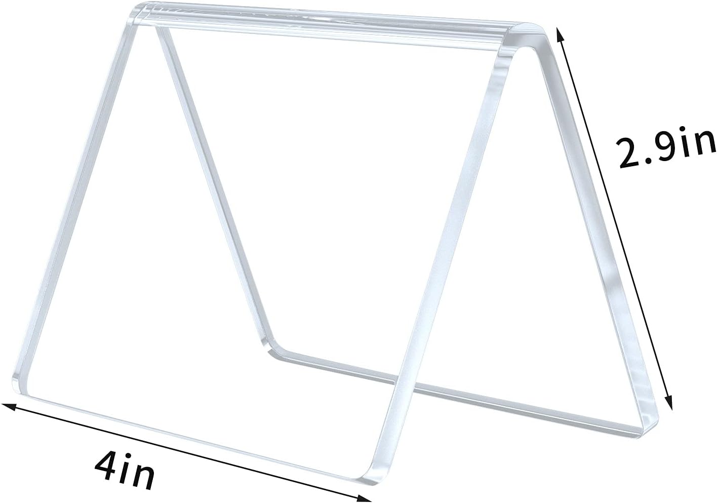 AITEE Mini Tabletop Chalkboard Signs - 10 Pack Acrylic Mini Chalkboard Signs for Food, Weddings, Birthday Parties, Buffet, Bakery