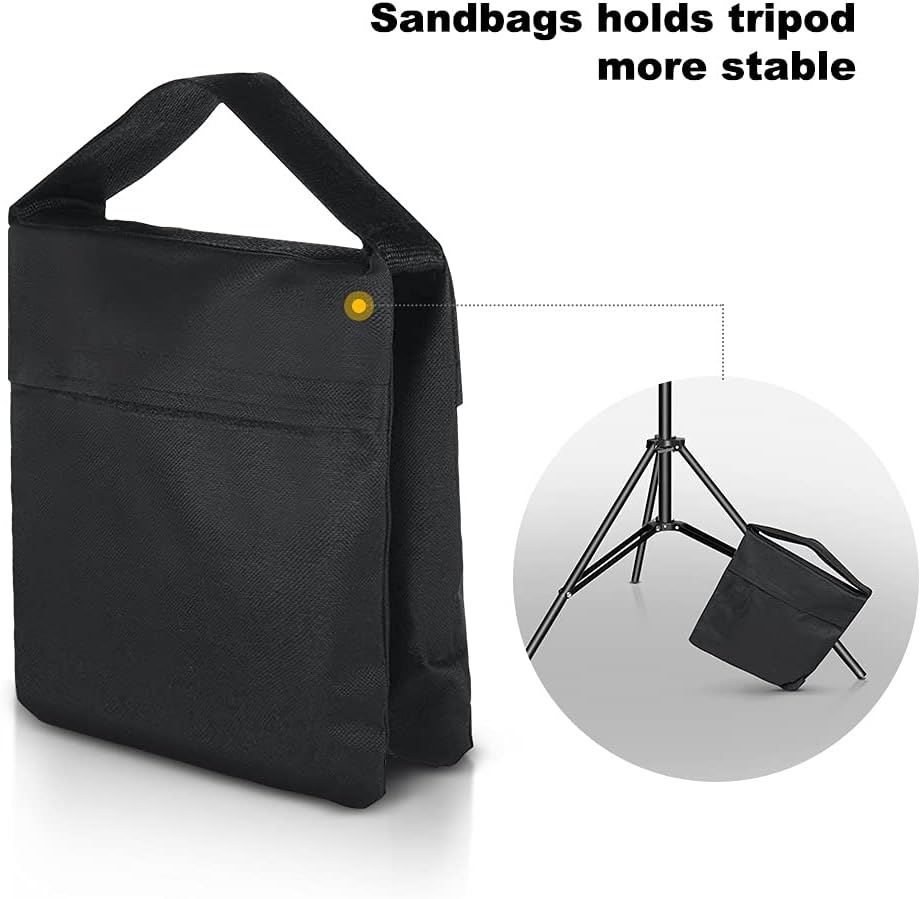 Backdrop Stand for Parties, 8.5x10ft Adjustable Background Support System for Events Decoration, Baby Shower, Photography with Spring Clamps, Backdrop Clip, Sandbag and Carrying Bag