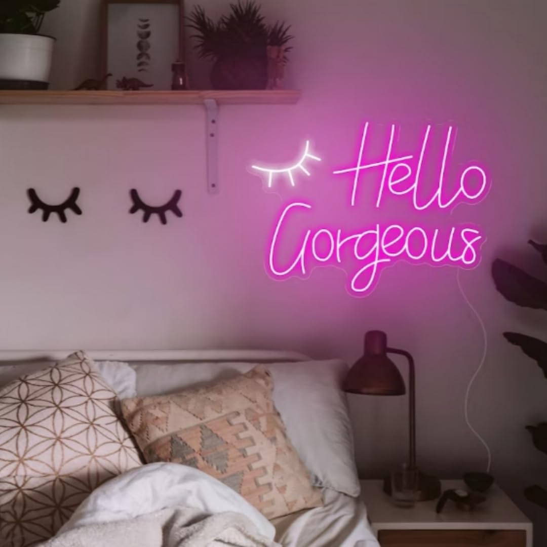 LED Neon Sign Night Light for Wall Party Décor Bedroom Room Bar Wedding Home Birthday Art Decoration Christmas with USB Chain Light modulator 5v 15.7"*11.5"