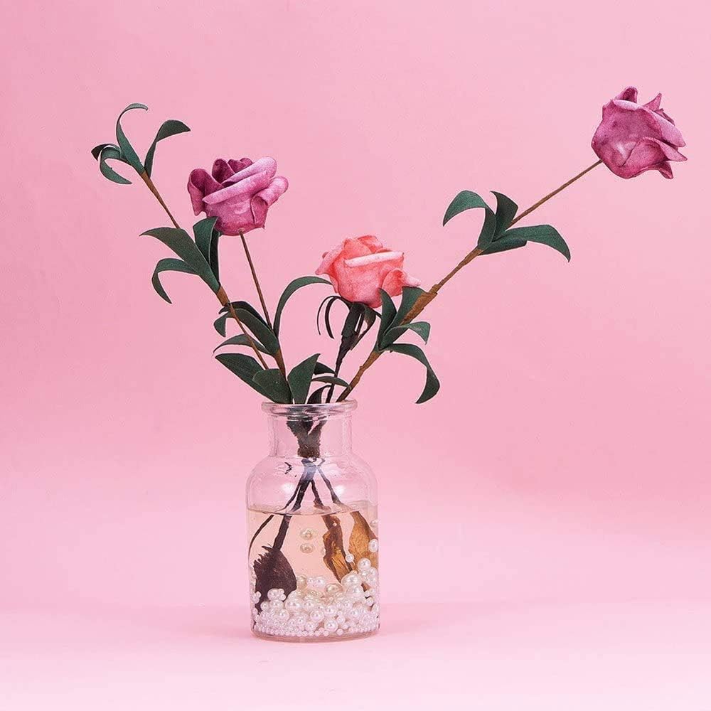 600pcs White Pearl Beads Bulk,8mm Round White Pearl Beads for Craft Loose Fake Pearl beads with Holes for Bracelets Necklaces Jewelry Making Crafts Pearl Bead Handle Chain Decorations and Vase Fillers