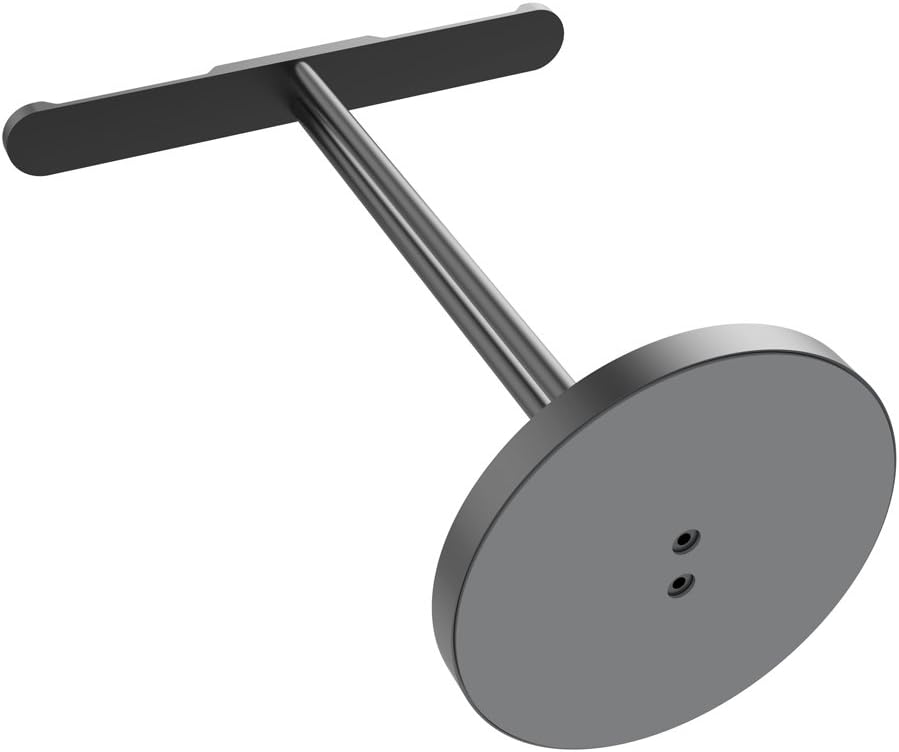 Dual Aluminum Headphones Stand Holder, Showcase Multi Headphones with Solid Heavy Base, Compatible with Gaming Headsets and Wireless Headphone Black