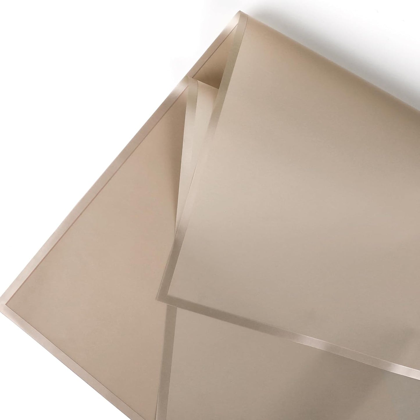 NESCCI 20 Sheet Flower Wrapping Paper - Waterproof Floral Bouquet Wrapping Paper, Florist Supplies Packaging Paper for Wedding Birthday Gift DIY (Grey Khaki)