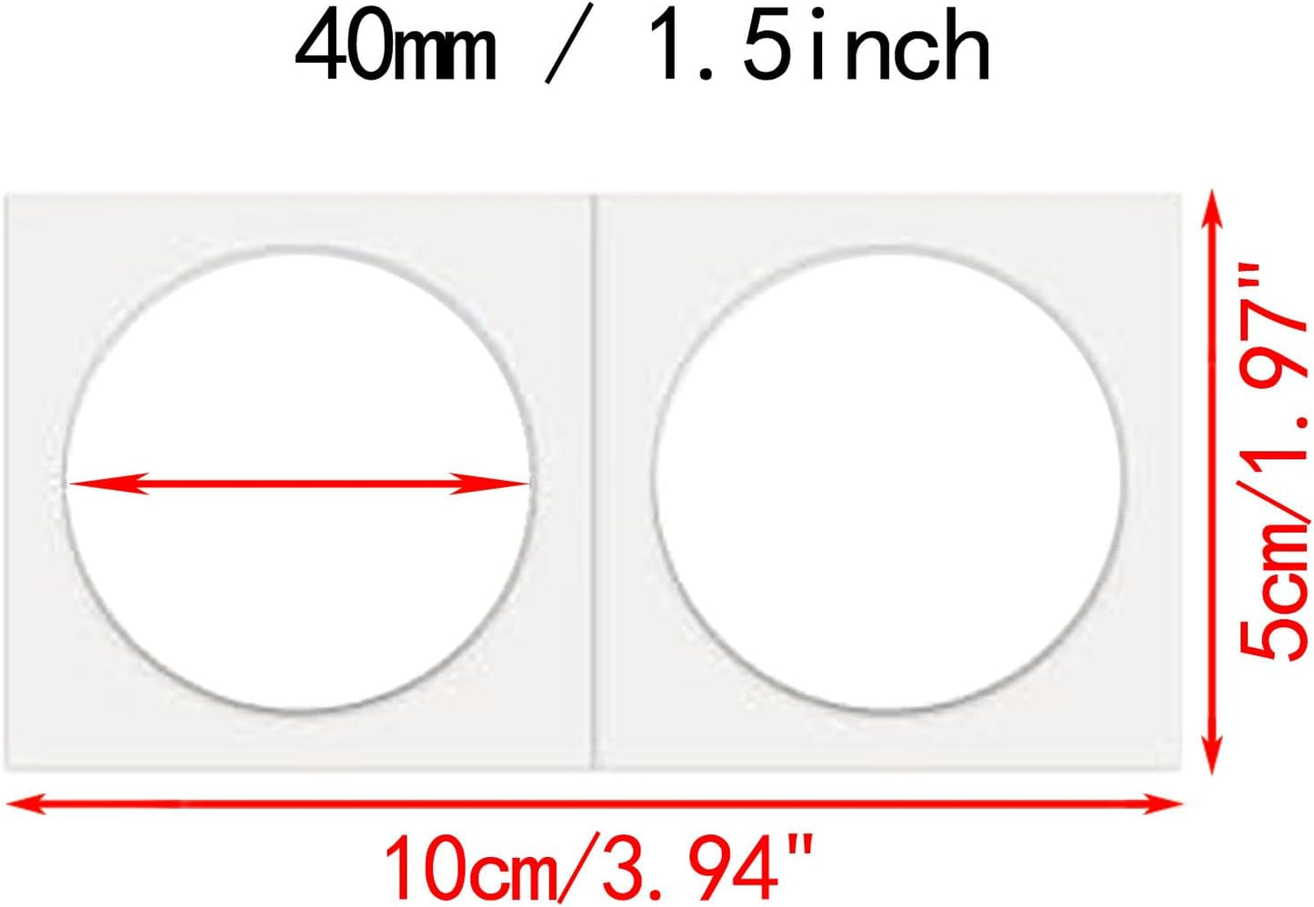 200 PCS Premium Cardboard Coin Flips 2 x 2 inch Coin Collection Supplies for Large Dollar, Mylar Coin Flips Coin Holders for Collectors (Large Dollar Coin Flips)