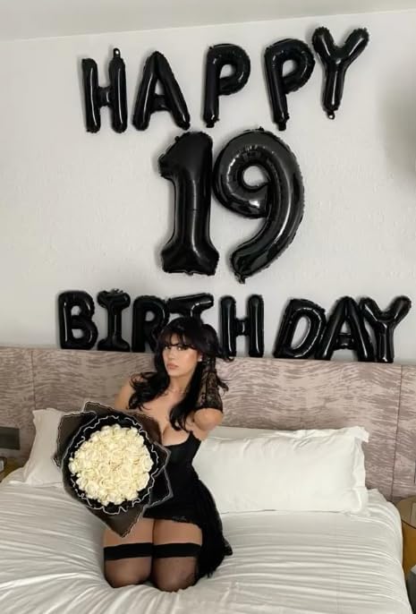 Black Number 11 Balloon, 40 Inch, Birthday Party Decorations, Anniversary & Graduation Supplies