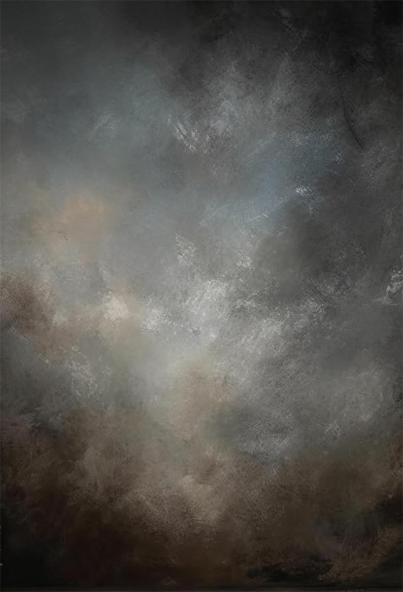 6.5x10ft Fabric Abstract Backdrop for Photography Vintage Portrait Old Master Background for Studio Prop