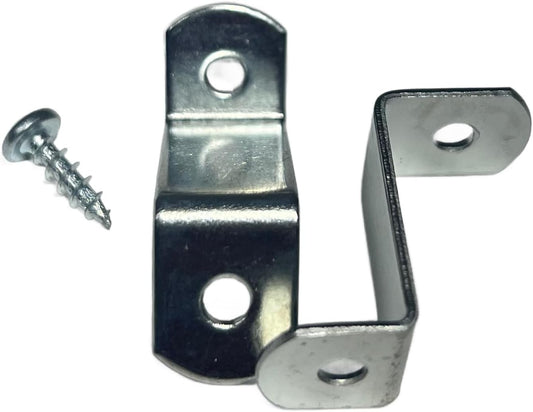 Canvas Clips for Picture Framing screws included 15 per pack ( Choose your offset size ) by E.H.C. (1" offset)