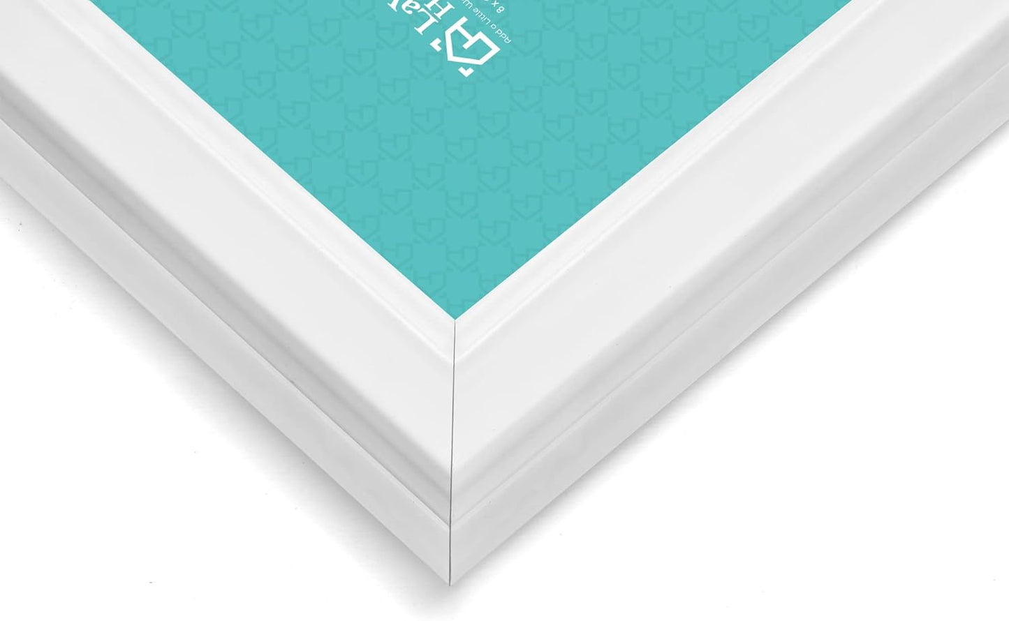 LaVie Home 5x7 Picture Frames (12 Pack, White) Simple Designed Photo Frame with High Definition Glass for Wall Mount & Table Top Display, Set of 12 Classic Collection