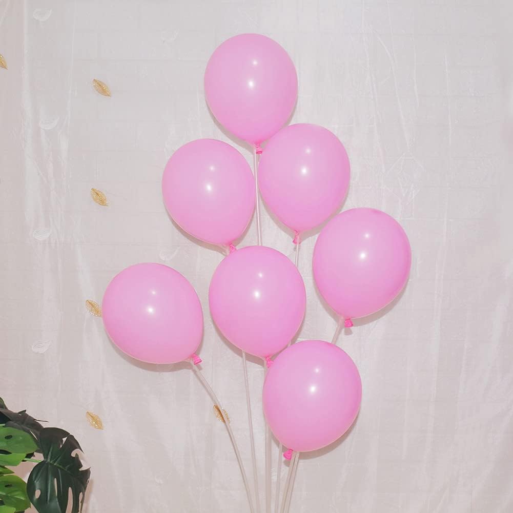 400 Pack 5 Inch Hot Pink Latex Balloons Helium Balloons Party Balloons Decorations Supplies