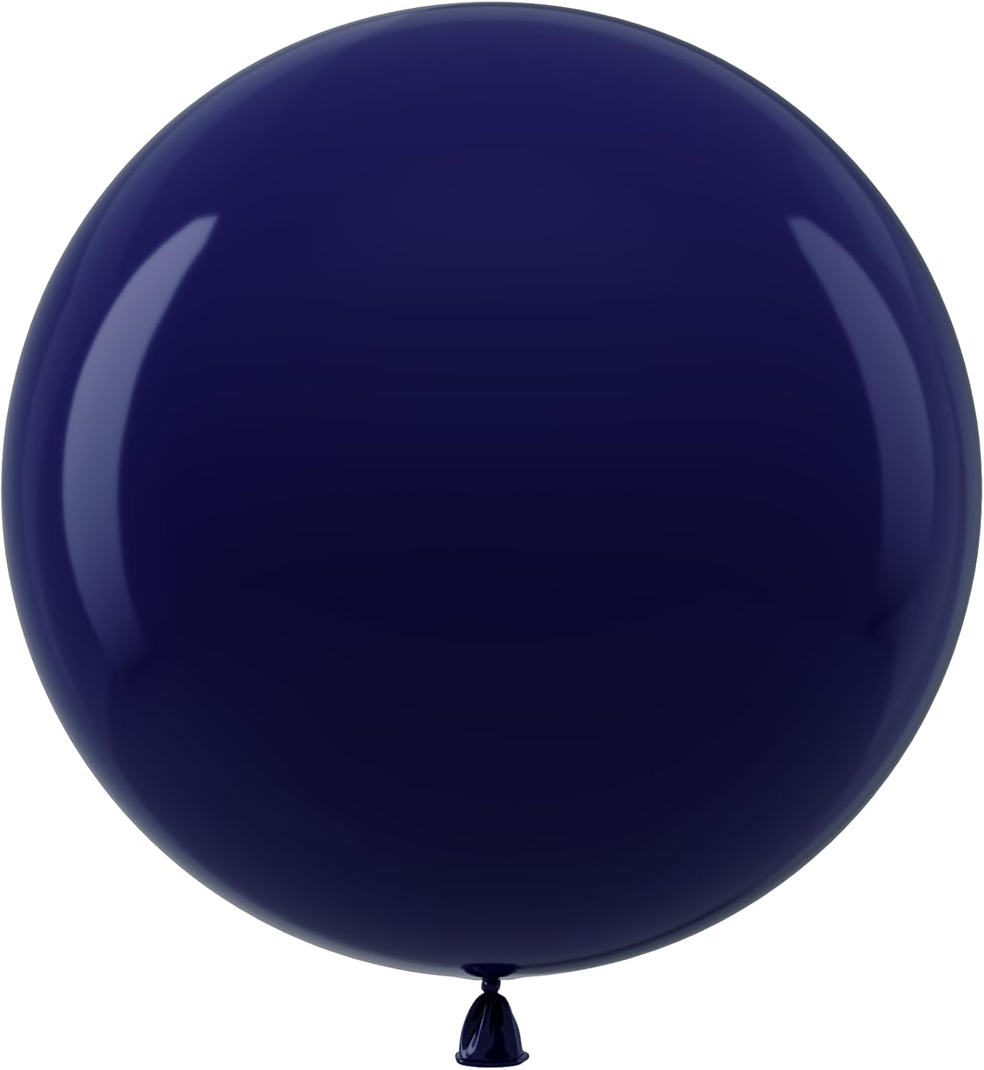 Bezente Navy Blue Giant Balloons 36 Inch - 8 Pack Jumbo Blue Large Round Dark Blue Latex Balloon for Bridal Shower Graduation Wedding Party Decorations