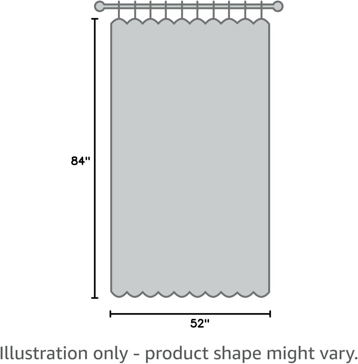 Window Brown Sheer Curtains 84 Inches Long 2 Panels Sheer Curtain Basic Rod Pocket Panel for Bedroom Children Living Room Yard Kitchen (Brown, 52" W x 84" L | 2 pcs)