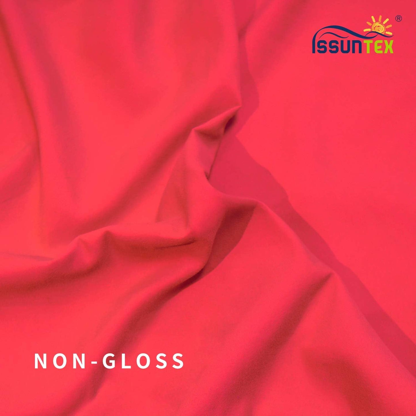 ISSUNTEX 6X9 ft Background Muslin Backdrop, Photo Studio, Collapsible High Density Screen for Video Photography and Television-Red