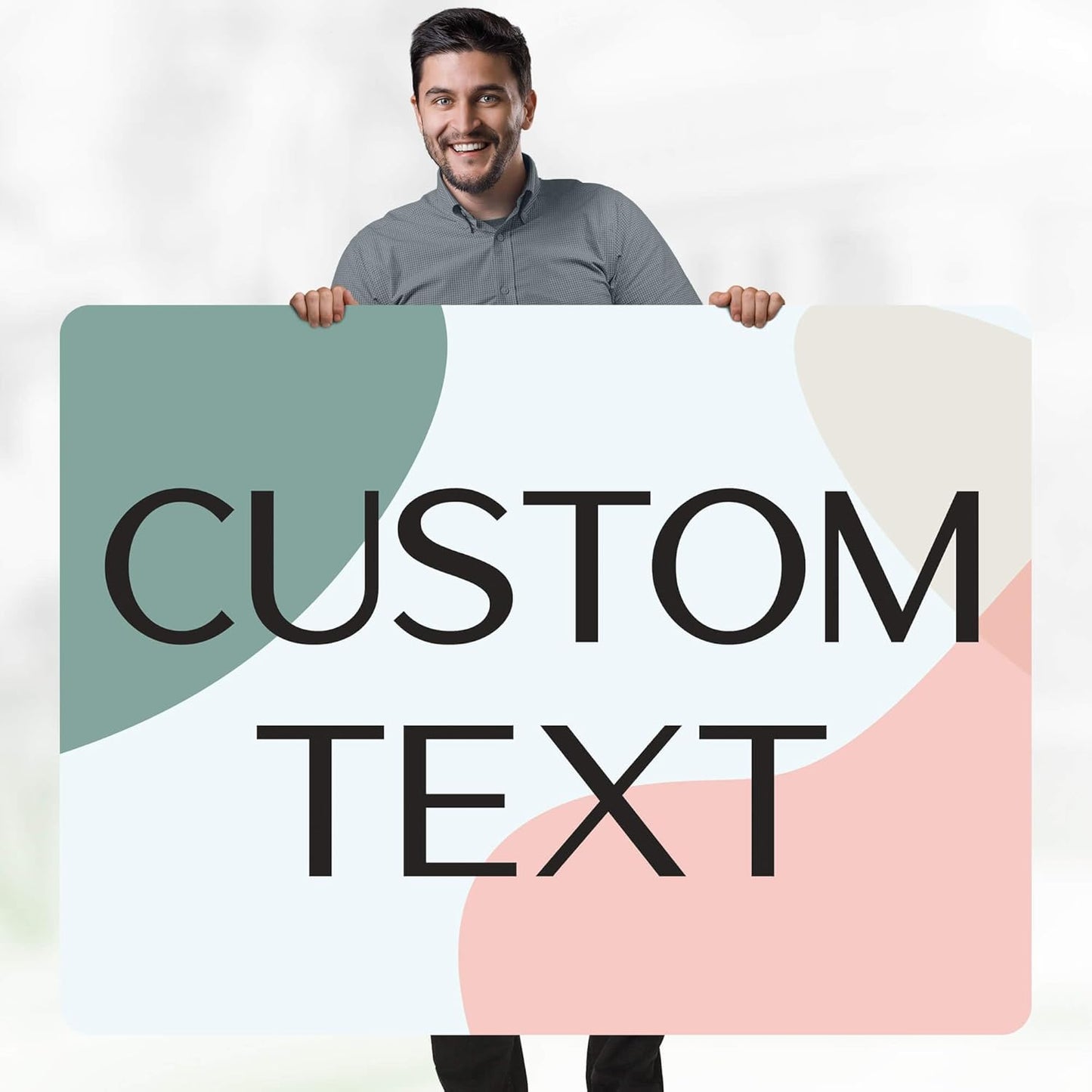 Custom Sign, Custom Street Sign, 11 Font Colors, 13 Font Styles, 4 Hole Options, 22 Sizes, 36x48 Inches, Rust Free DiBound, Fade Resistant, Made in USA by My Sign Center (Minimalist)