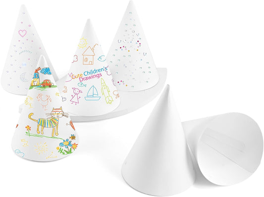 CANREVEL Party Hats for Kids and Adults, Party Headwear, Happy Birthday Hats, Birthday Party Decorations