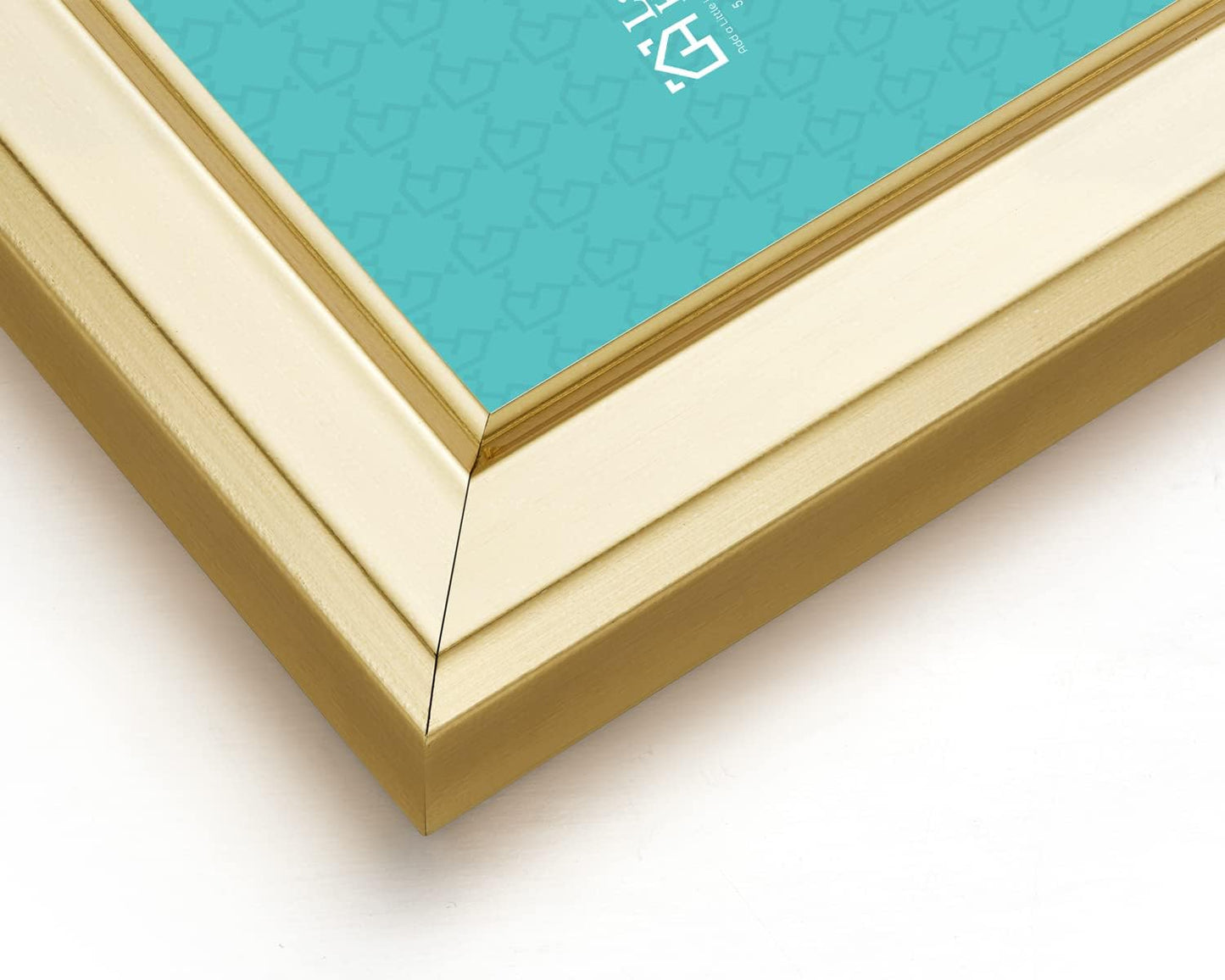 LaVie Home 8x10 Picture Frames (12 Pack, Gold) Simple Designed Photo Frames for Wall Mount Display, Set of 12 Classic Collection