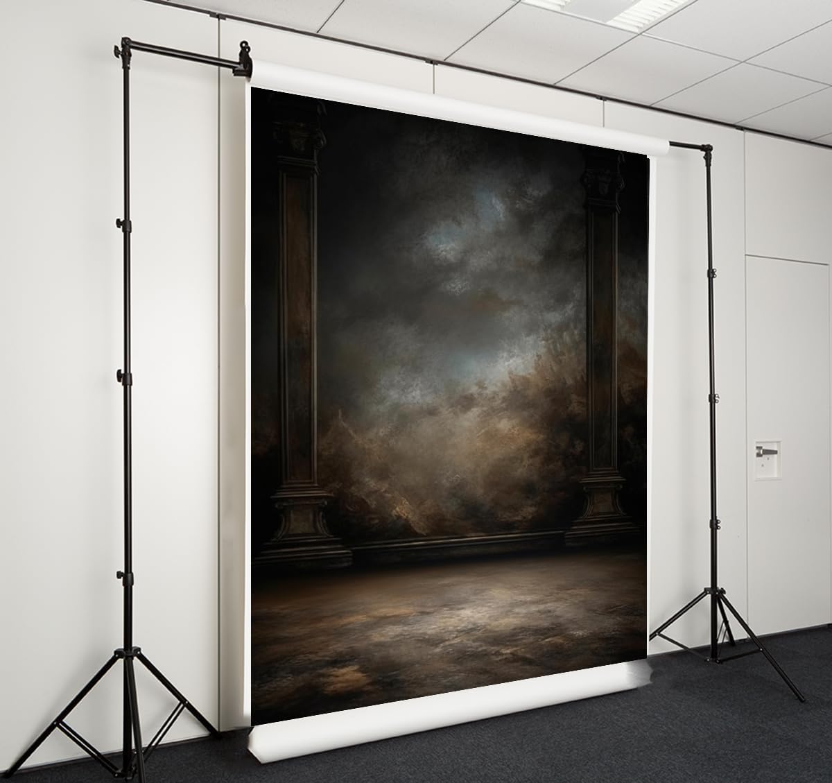 3x5ftDark Vintage Photography Backdrops Portrait Photo Backdrop Wedding Bridal Show Birthday Background for Studio Props